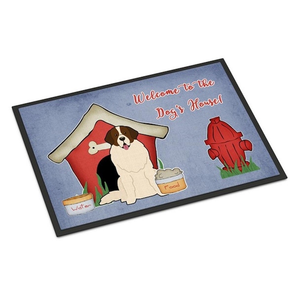 Carolines Treasures Dog House Collection Moscow Watchdog Indoor or Outdoor Mat, 24 x 0.25 x 36 in. BB2781JMAT - main
